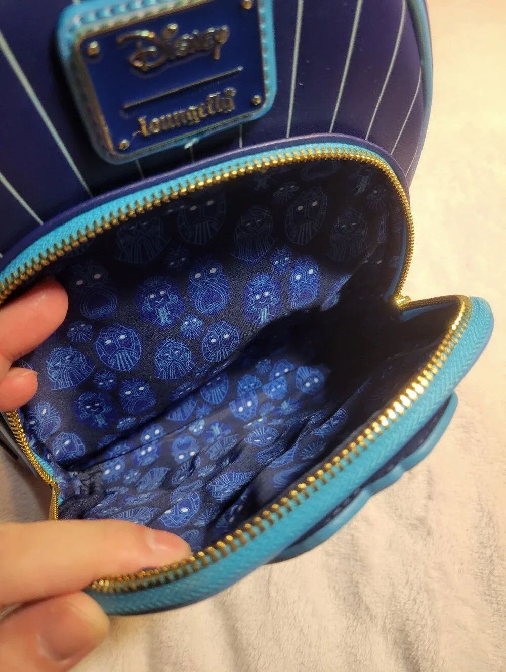 Atlantis The Lost Empire Kida Glow In The Dark Mini Backpack And Wallet NWT